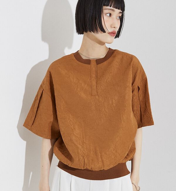 NOMINE「シワ加工 リンクル Tシャツ」|Tシャツ・カットソー|