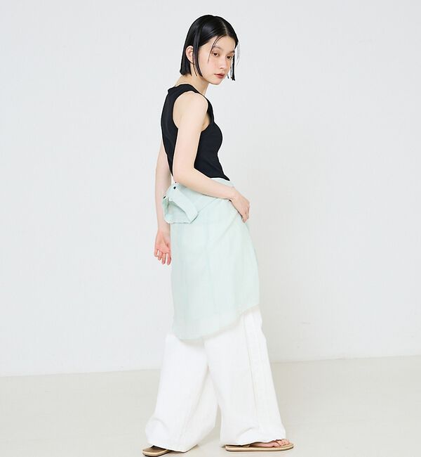 NOMINE「オーバーサイズ シアーシャツ」|シャツ・ブラウス|