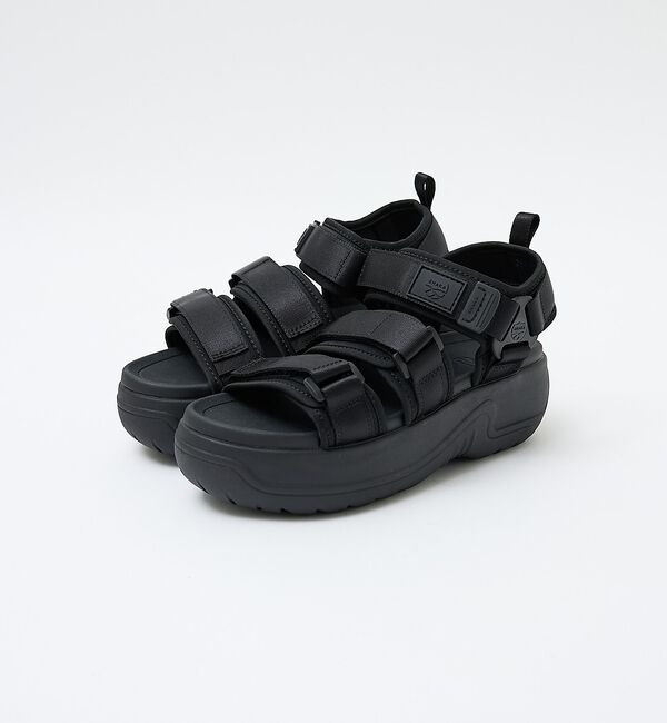 NOMINE「【SHAKA】NEO BUNGY EVOL CHUNKY チャンキーソール スト」|サンダル|ブラック