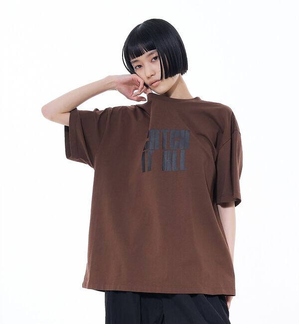 NOMINE「ロゴプリント オーバーサイズ Tシャツ｜2タイプ」|Tシャツ・カットソー|