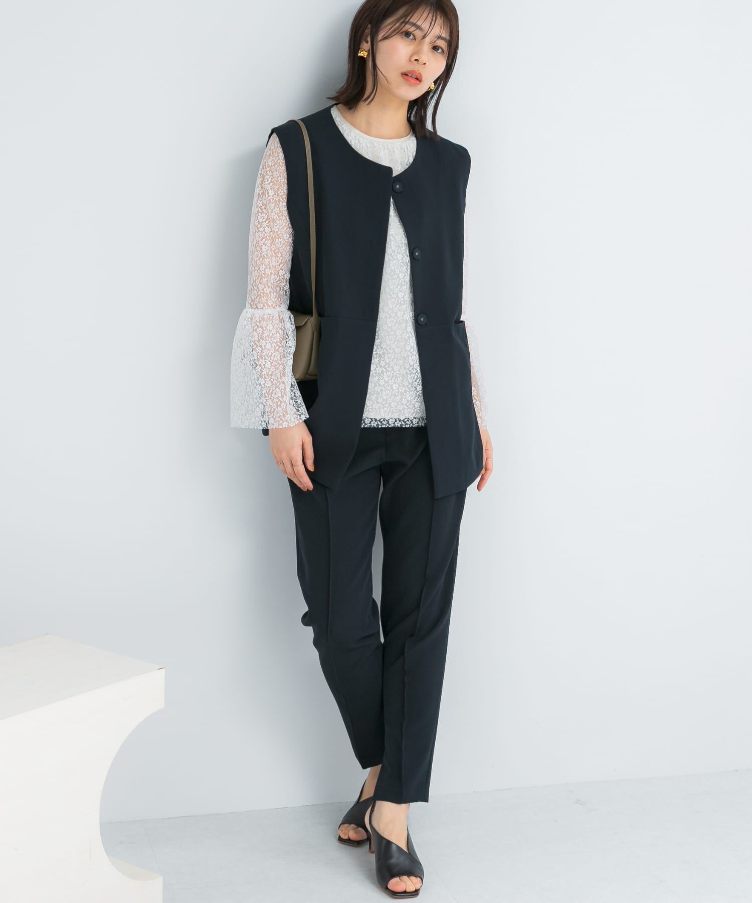 URBAN RESEARCH ROSSO「『WEB/一部店舗限定』『SHORT/TALLｻｲｽﾞあり』ﾍﾟﾌﾟﾗﾑｼﾞﾚ+ﾃｰﾊ 」|その他|ネイビー