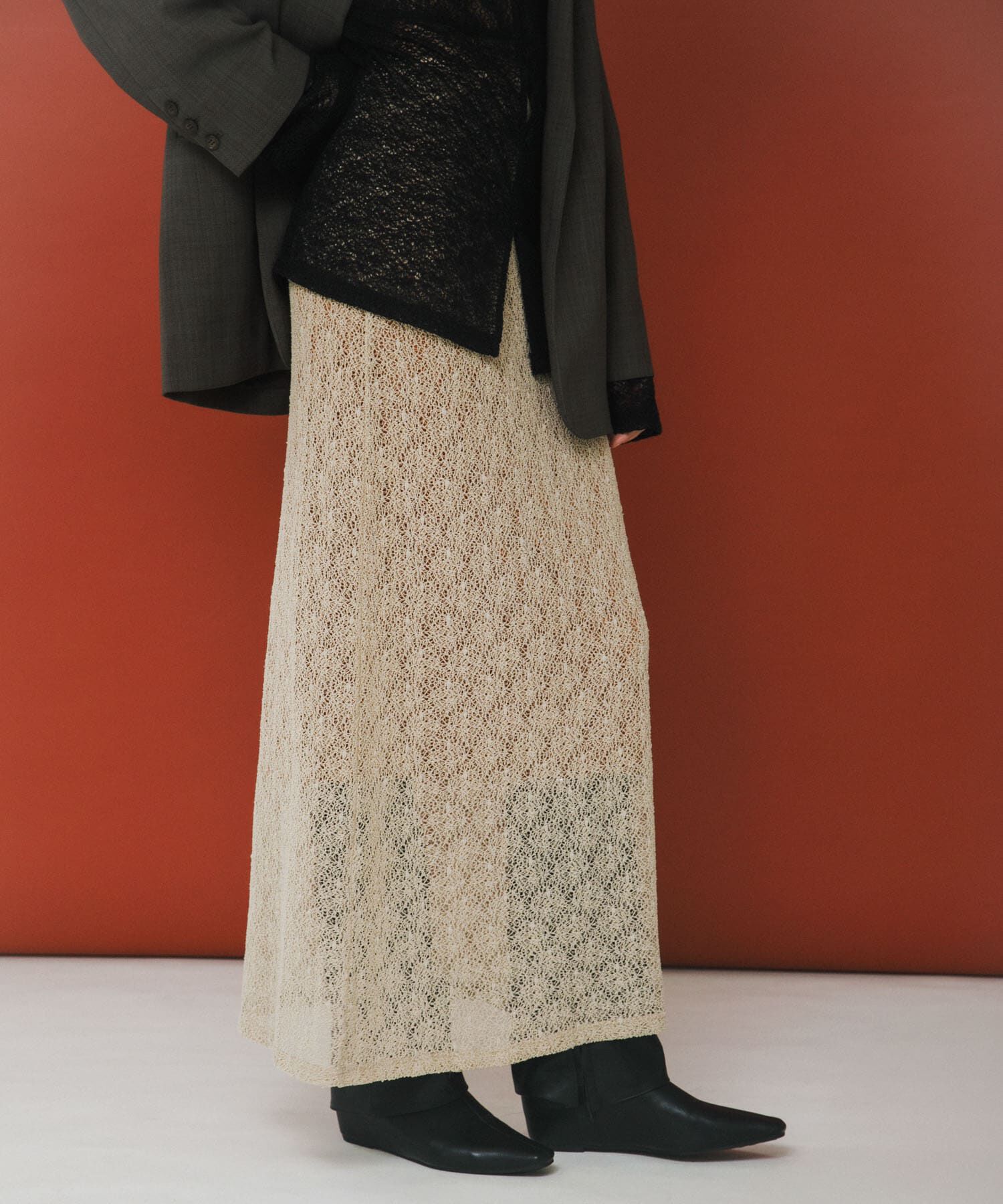 LAATO「melon lace skirt」|スカート|