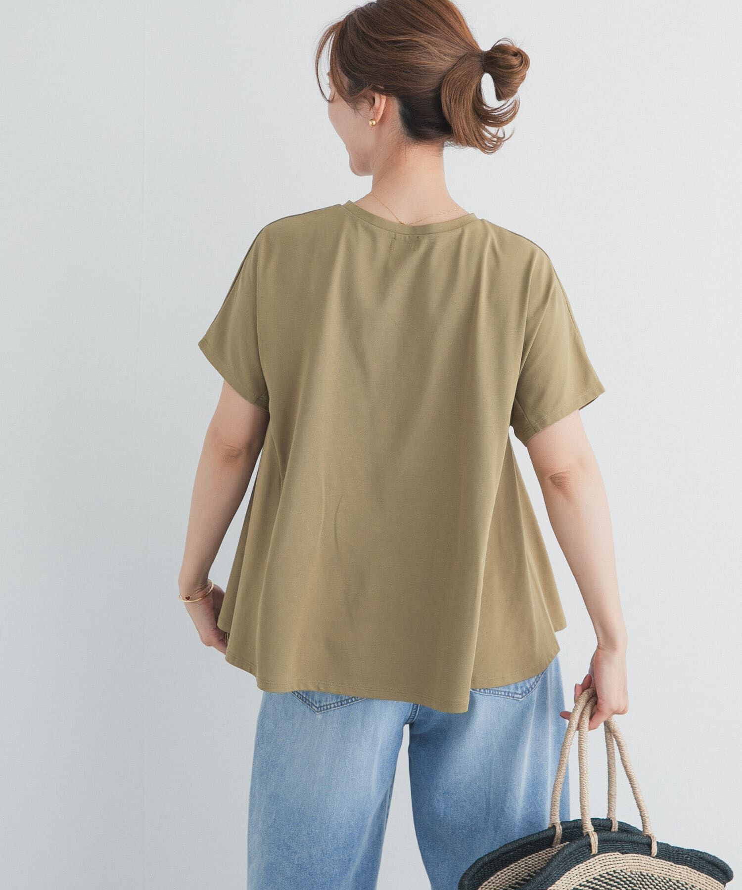URBAN RESEARCH DOORS「サイドフレアプルオーバー」|Tシャツ・カットソー|