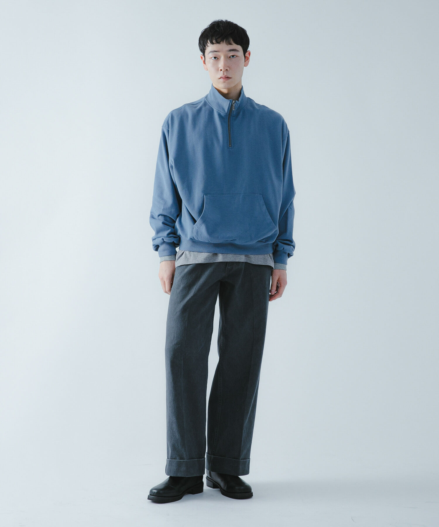 SENSE OF PLACE by URBAN RESEARCH「『洗濯可/撥水/防花粉』SKINProofハーフジップスウェット」|スウェット・ジャージ|
