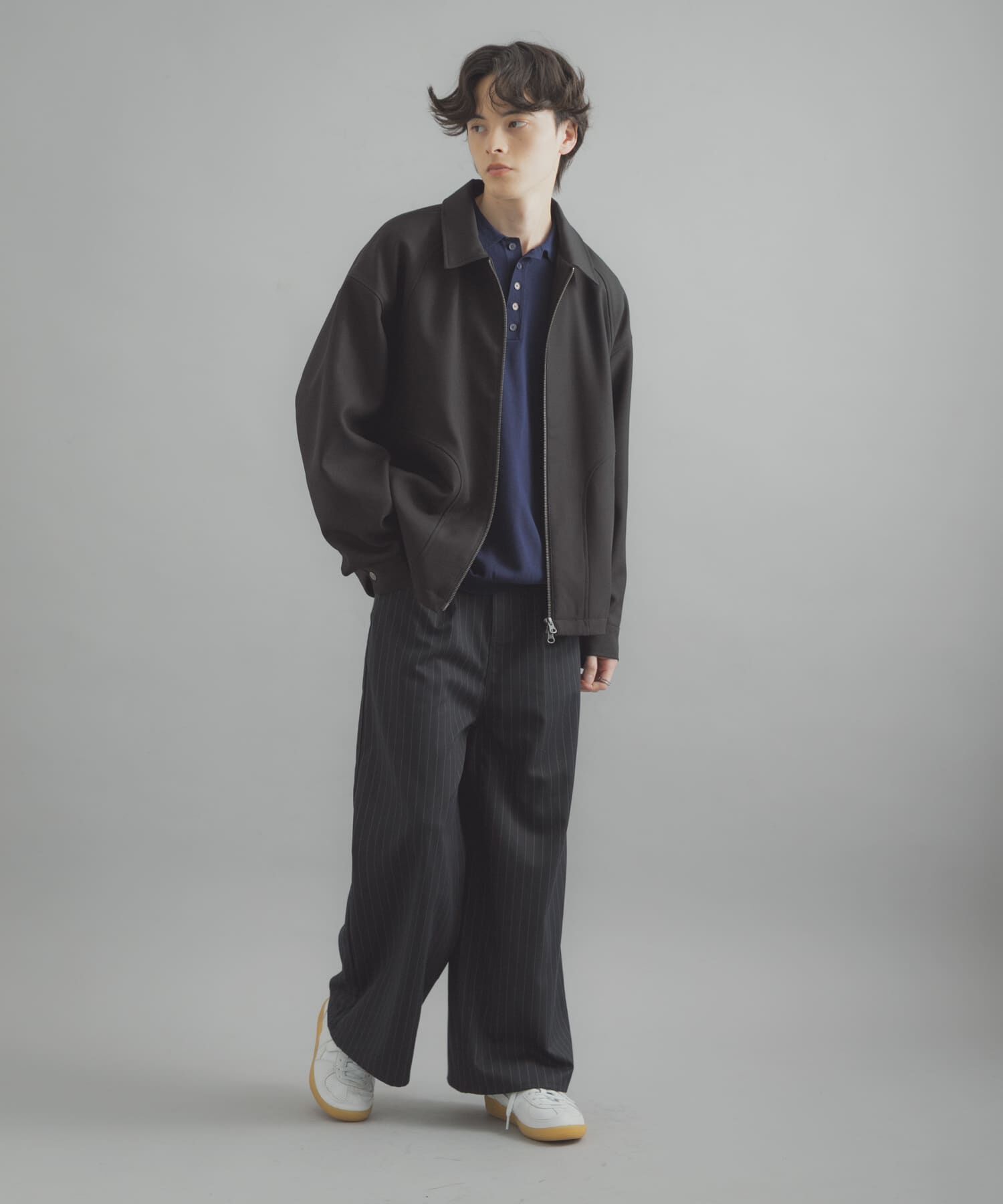 SENSE OF PLACE by URBAN RESEARCH「『撥水/防花粉』SKINProofジップブルゾン」|ブルゾン・スタジャン|