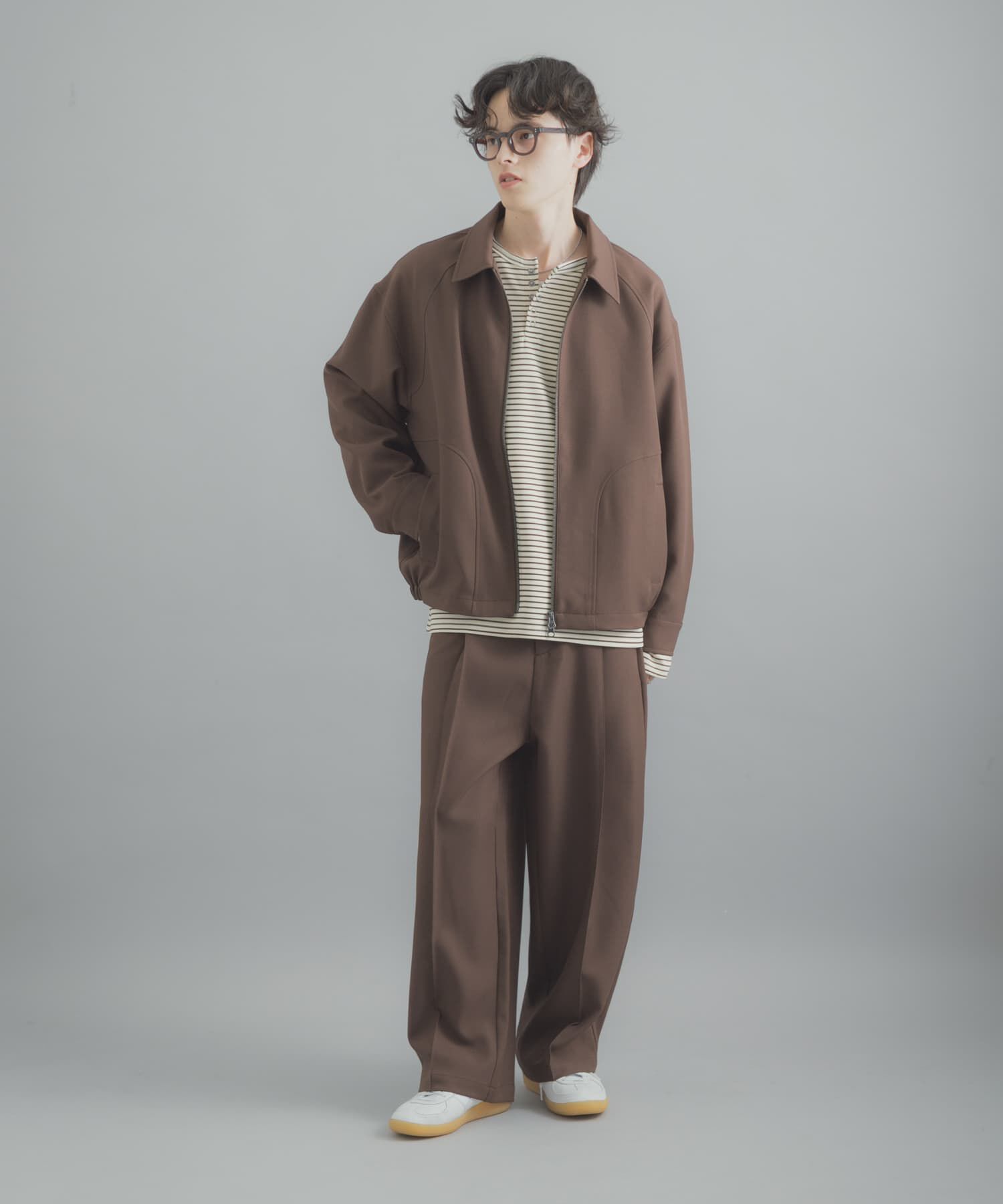 SENSE OF PLACE by URBAN RESEARCH「『撥水/防花粉』SKINProofジップブルゾン」|ブルゾン・スタジャン|