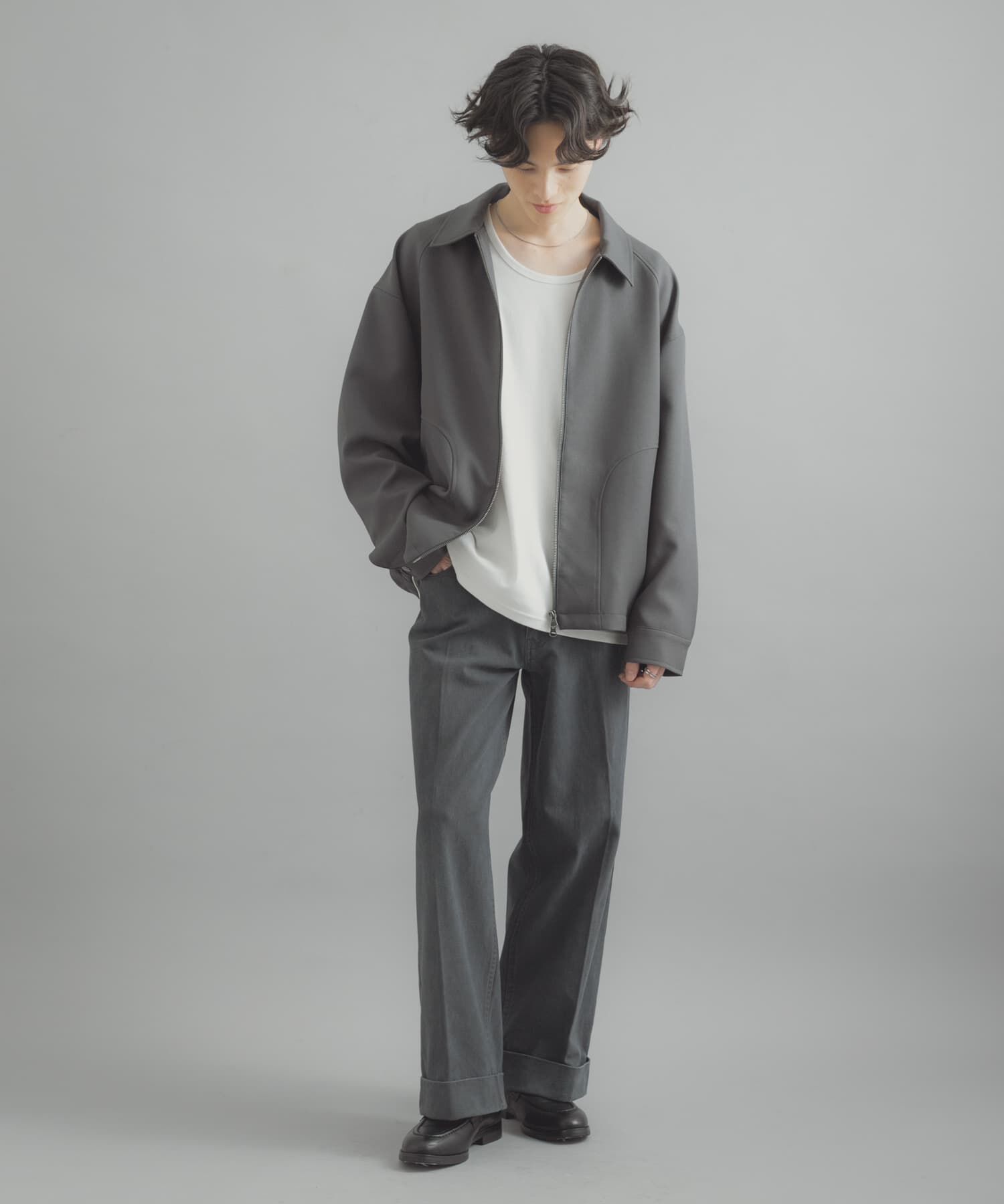 SENSE OF PLACE by URBAN RESEARCH「『撥水/防花粉』SKINProofジップブルゾン」|ブルゾン・スタジャン|