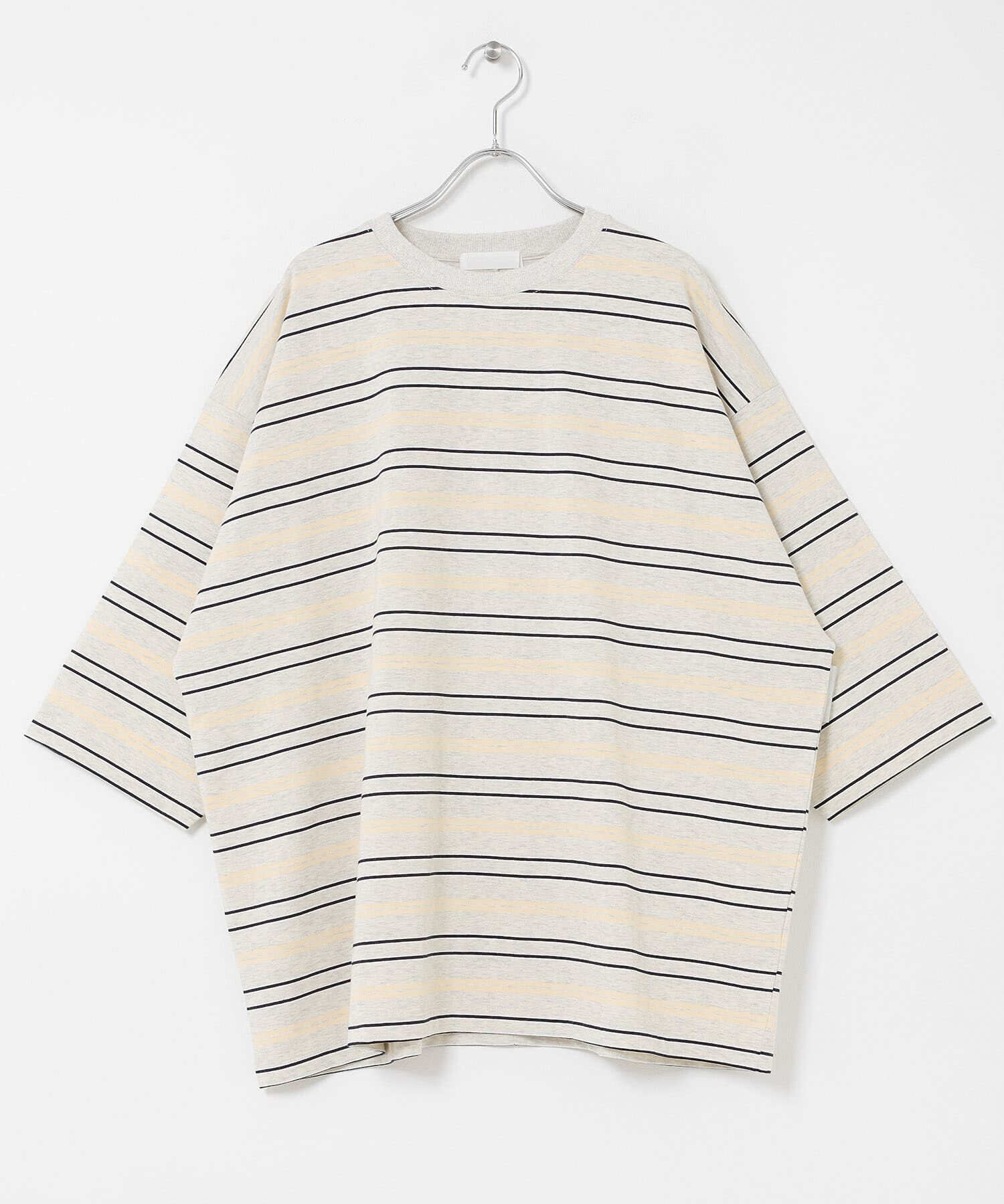 SENSE OF PLACE by URBAN RESEARCH「『ユニセックス』ボーダーエクストラルーズTシャツ」|Tシャツ・カットソー|