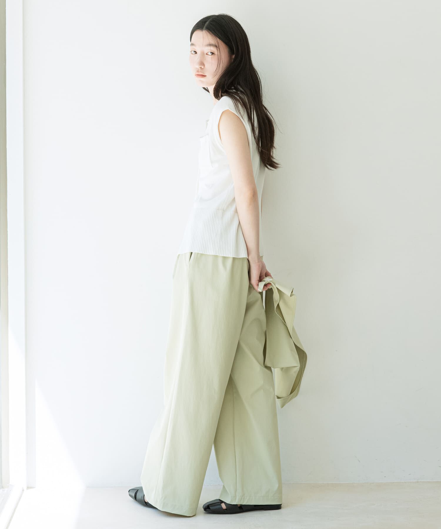 SENSE OF PLACE by URBAN RESEARCH「撥水ウエストタックルーズパンツ」|その他|
