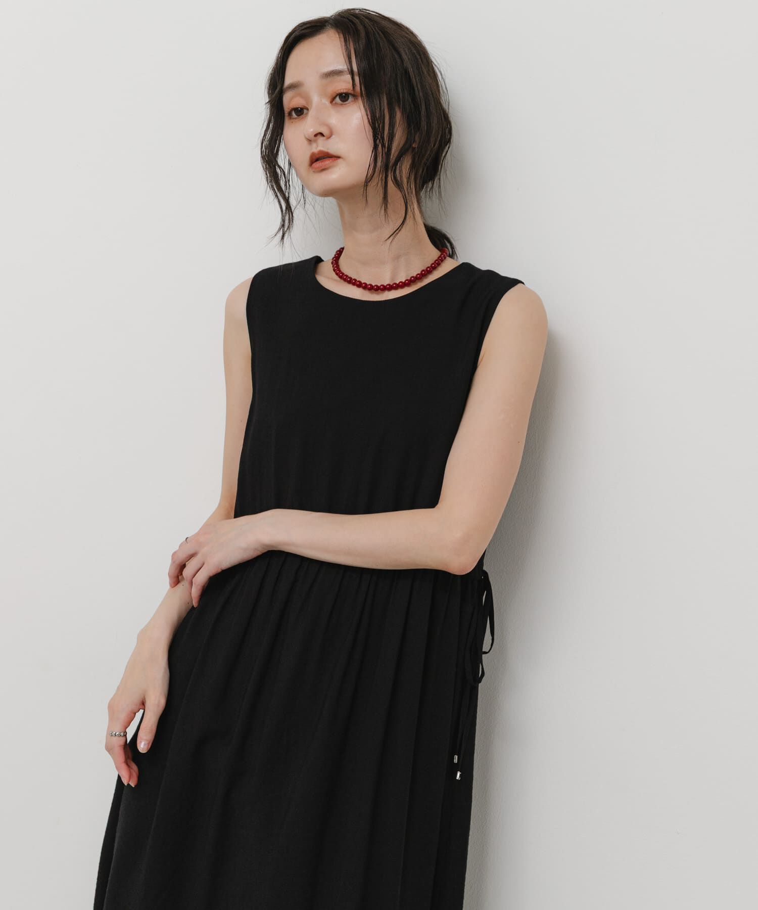 SENSE OF PLACE by URBAN RESEARCH「2wayウエストギャザーワンピース」|ワンピース|