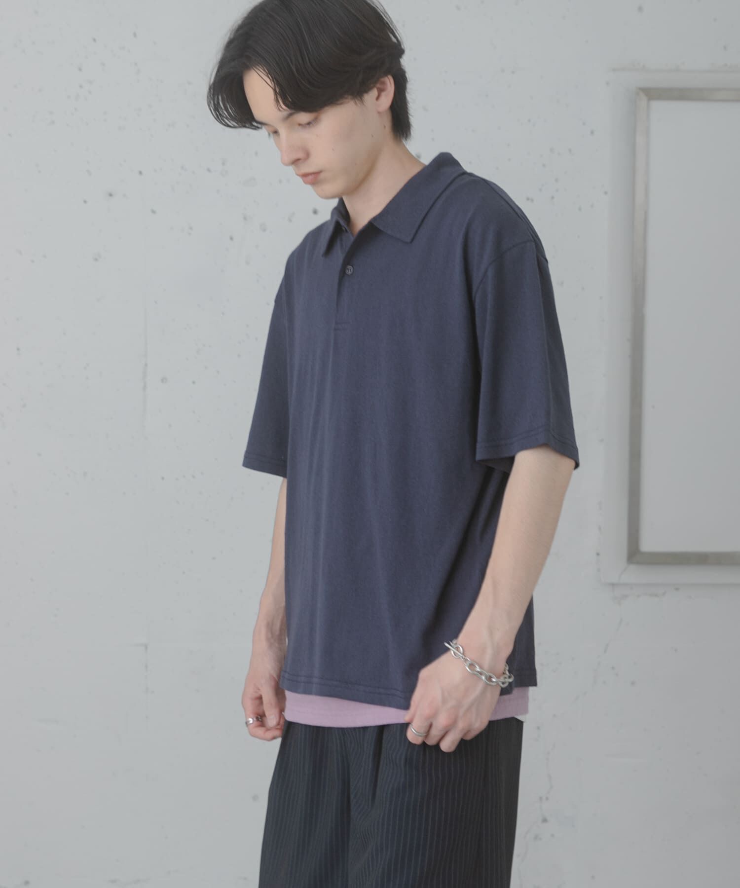 SENSE OF PLACE by URBAN RESEARCH「ドライタッチタンクトップセットポロシャツ」|ポロシャツ|