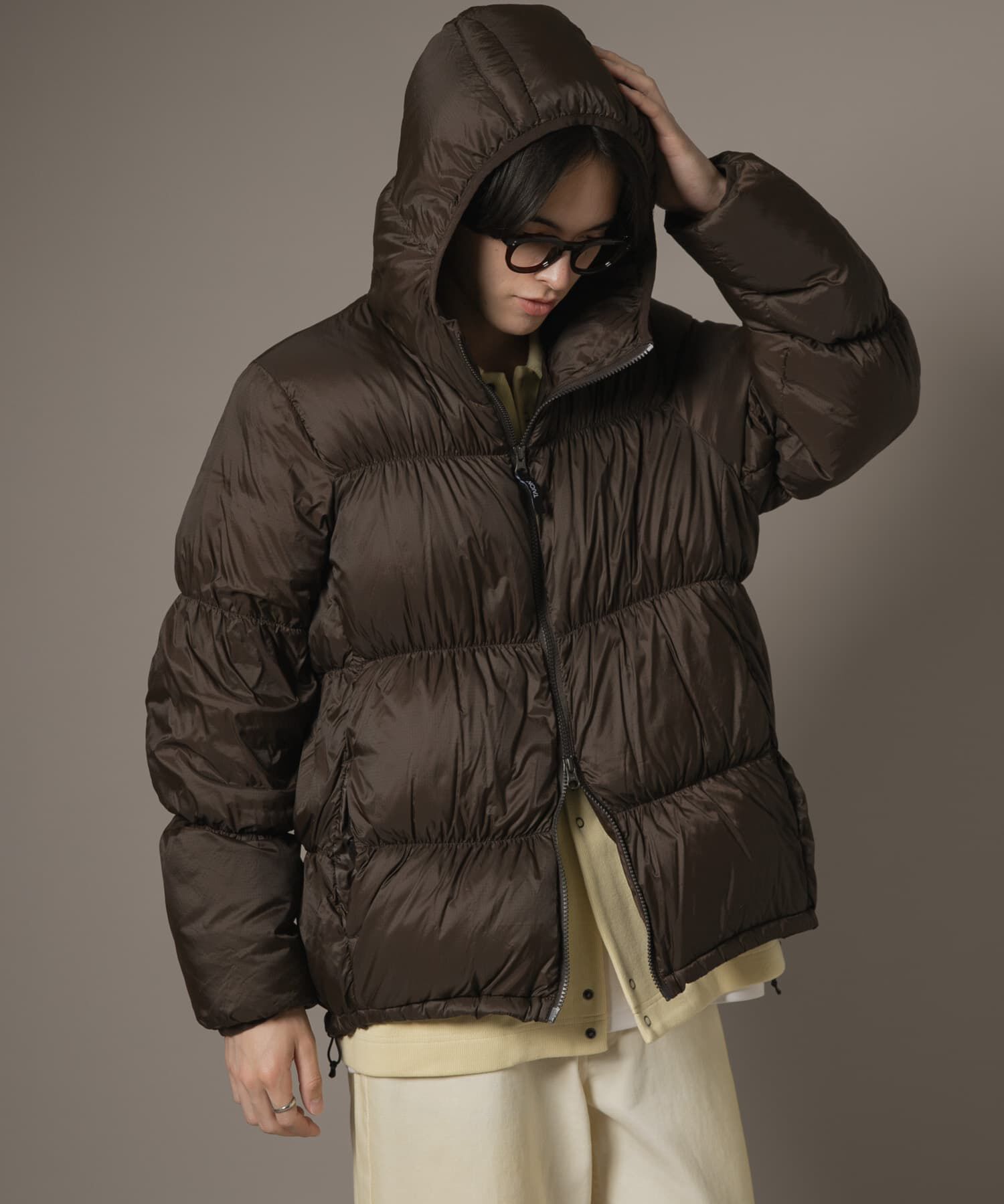SENSE OF PLACE by URBAN RESEARCH「『別注』TAION&times;SENSE OF PLACE　ダウンフーディジャケット」|ダウン|