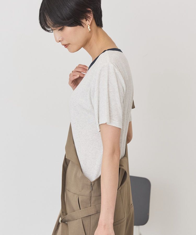 AMERICAN HOLIC「【SET】半袖プルオーバー+針抜きカーディガン」|Tシャツ・カットソー|