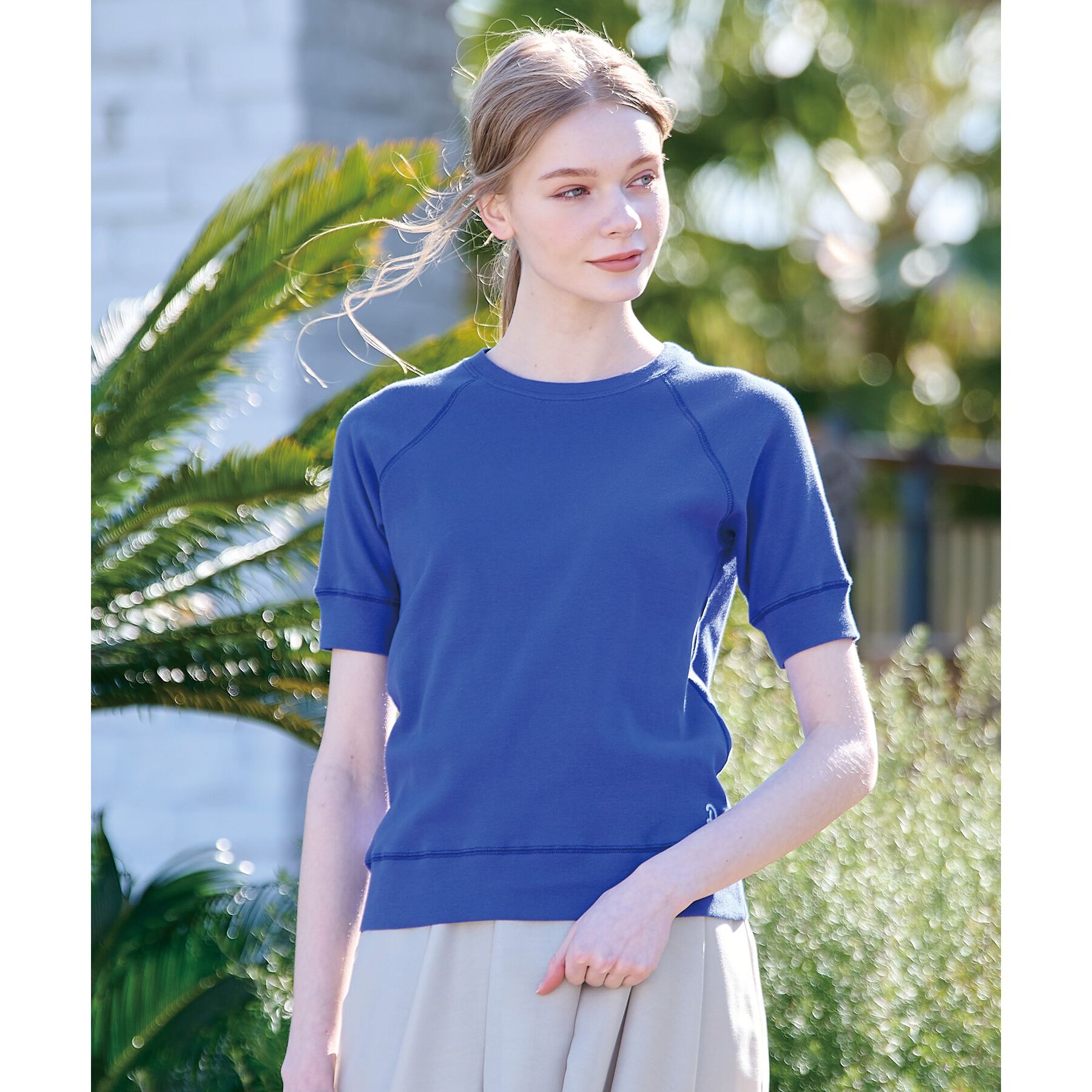 DRESSTERIOR「【定番/人気】ラグランハーフスリーブプルオーバー」|Tシャツ・カットソー|