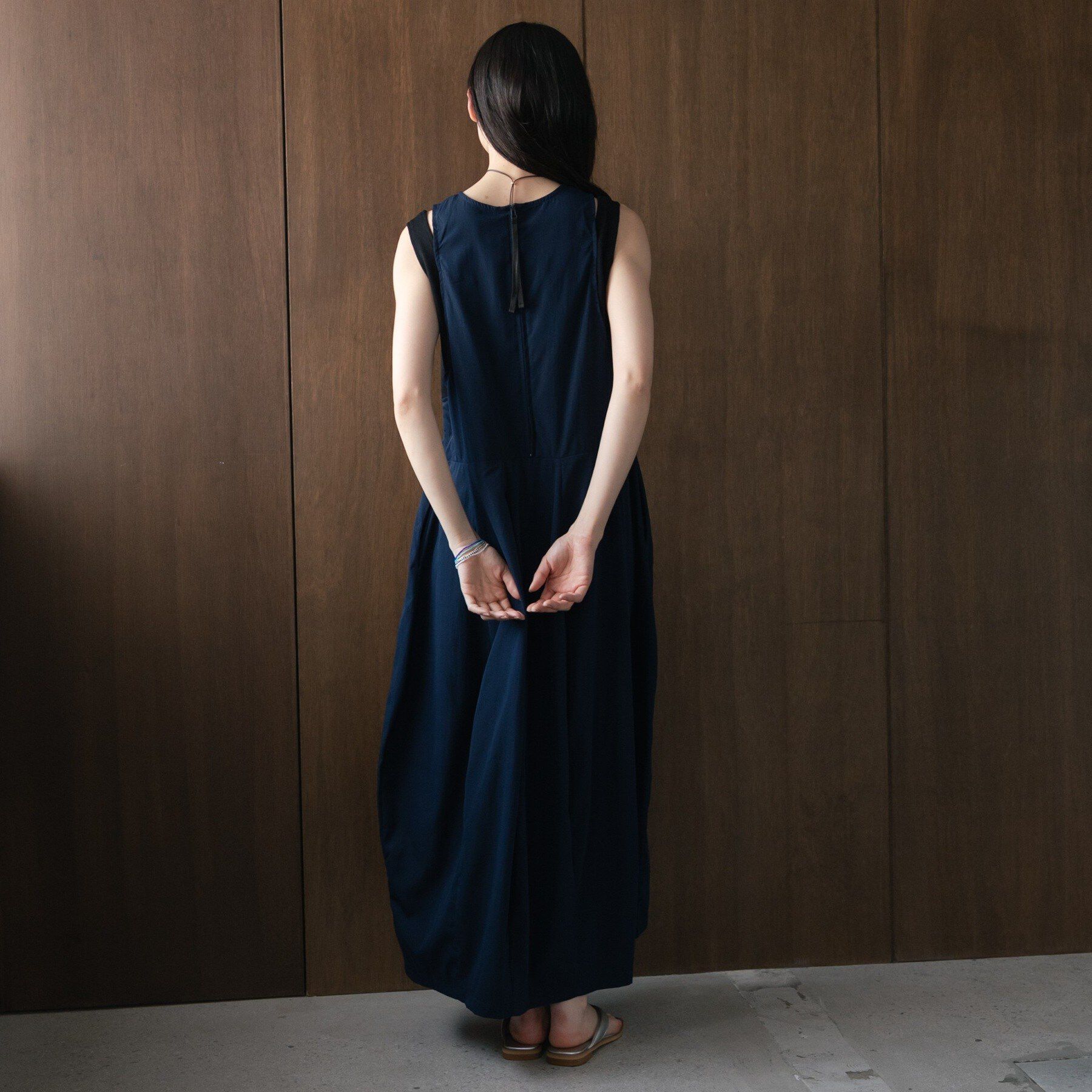 GALLEST「イレギュラータックナイロンワンピース【再入荷】」|ワンピース|