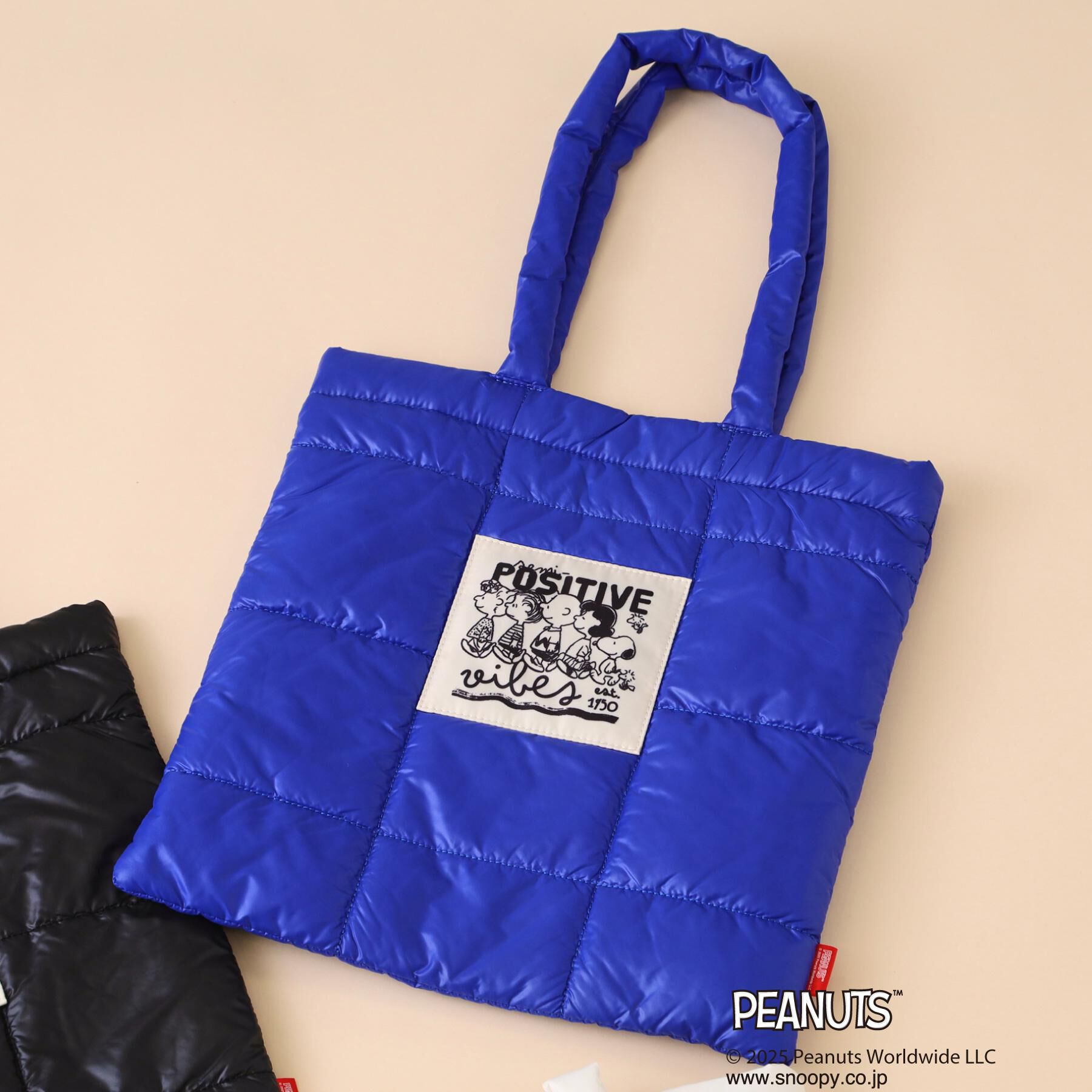THE SHOP TK「PEANUTS/ピーナッツ キルトトートバッグ」|トートバッグ|ブルー(093)