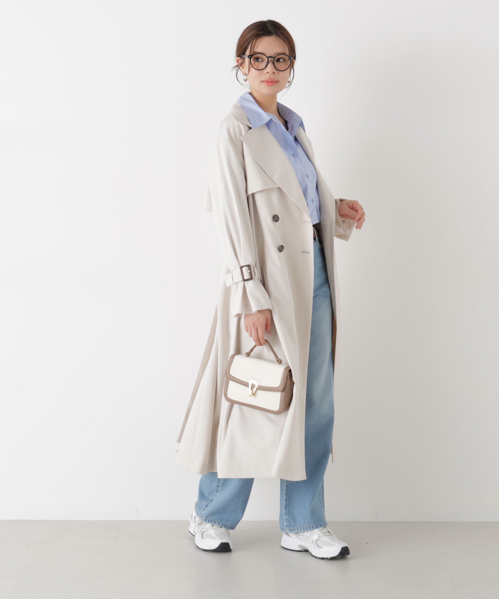 PROPORTION BODY DRESSING「＜防シワ/花粉リリース＞ベーシックトレンチコート」|その他|