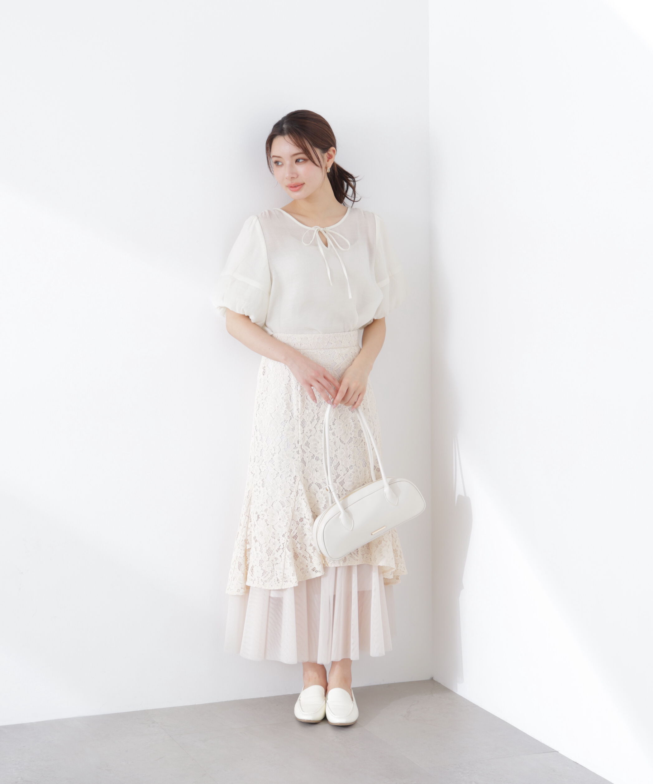 PROPORTION BODY DRESSING「ボリュームスリーブブラウス　26SS」|シャツ・ブラウス|