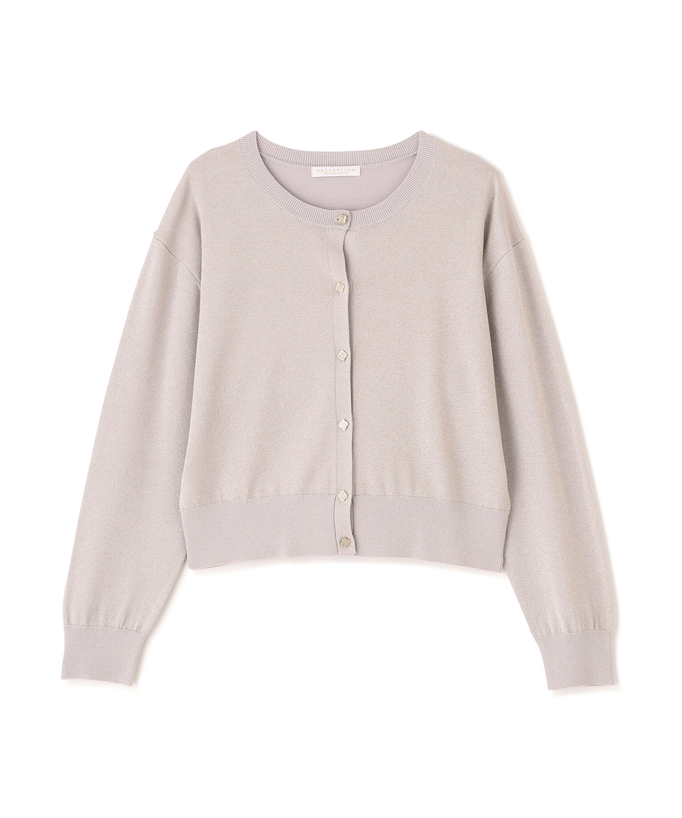 PROPORTION BODY DRESSING「＜ウォッシャブル/UV＞ベーシックカーディガン　26SS」|カーディガン|