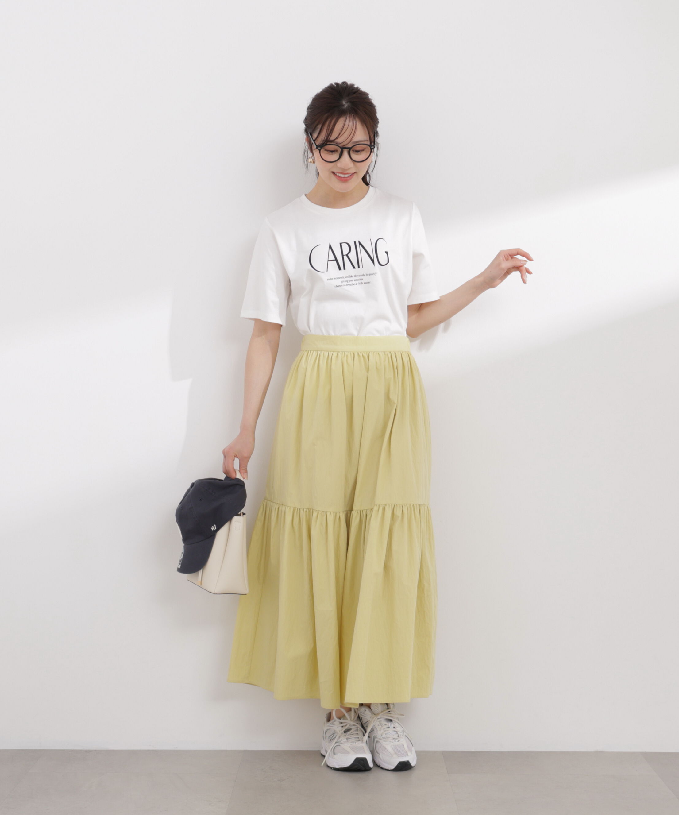 PROPORTION BODY DRESSING「タフタギャザースカート 26SS」|スカート|