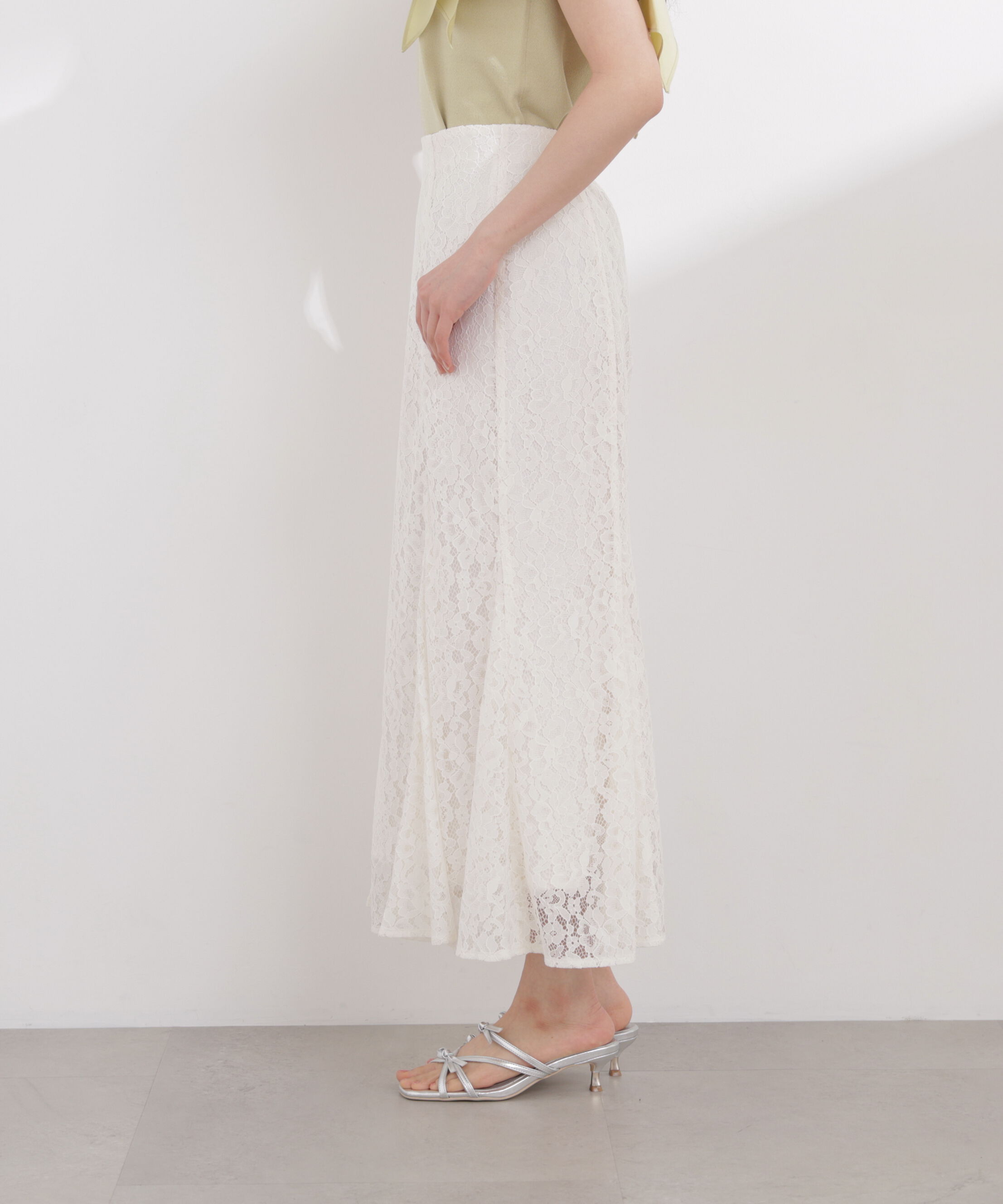 PROPORTION BODY DRESSING「レースマーメイドスカート 26SS」|スカート|