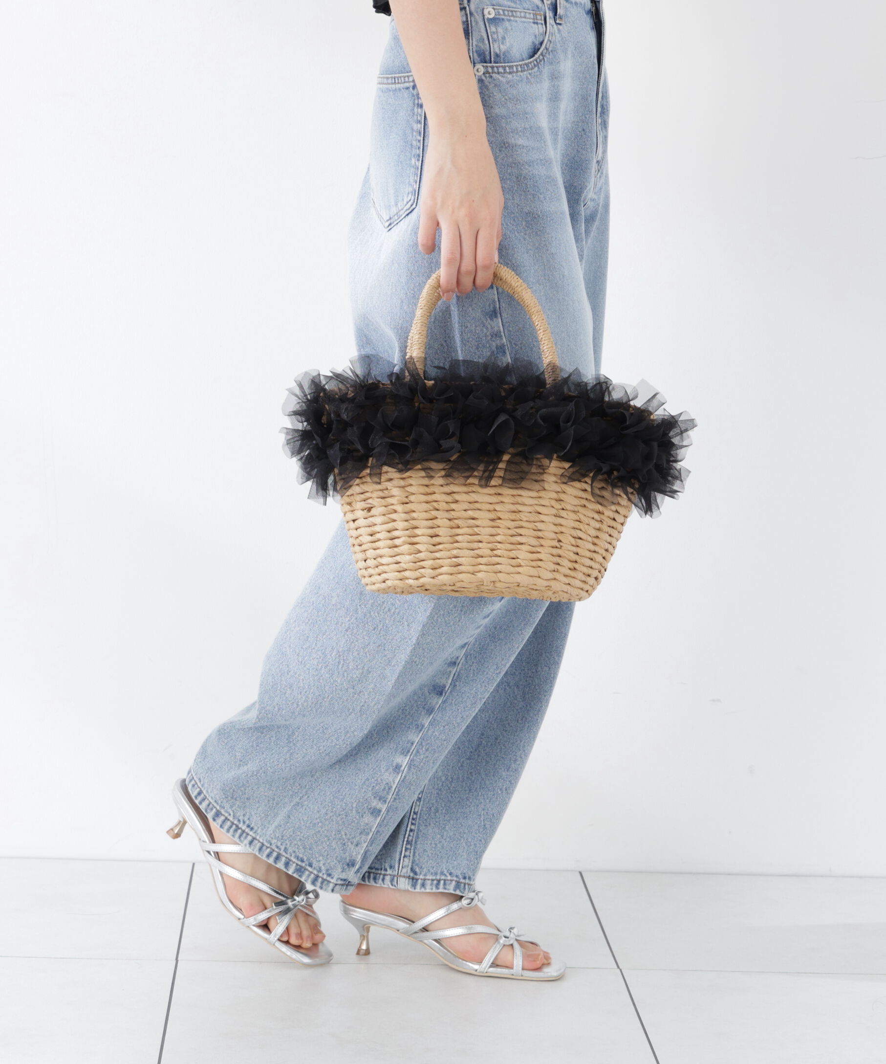 PROPORTION BODY DRESSING「＜青島心さん着用＞チュールフリルかごバッグ」|その他|