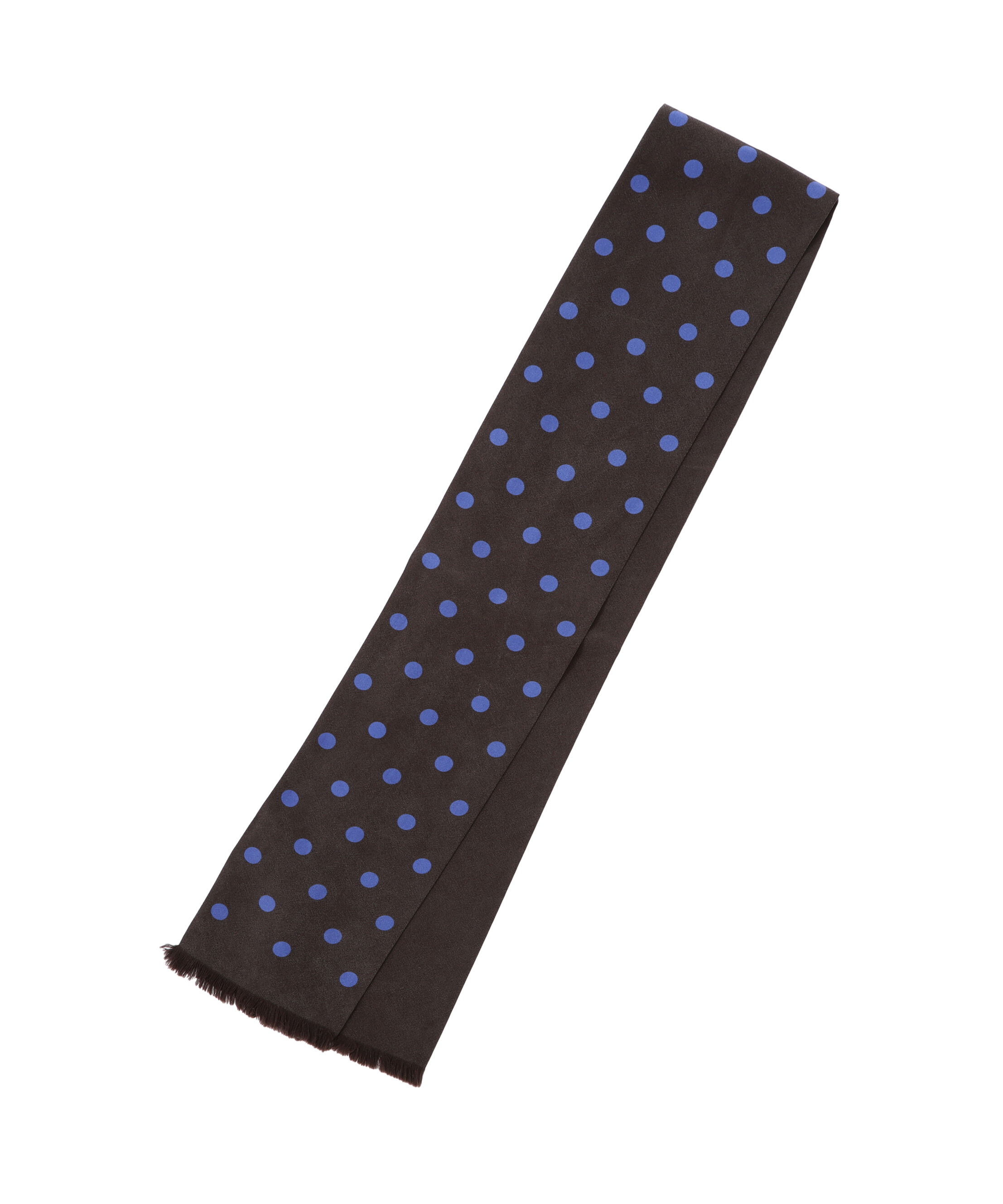  「SILK TWILL POLKA DOT TIE SCARF」|バンダナ・スカーフ|