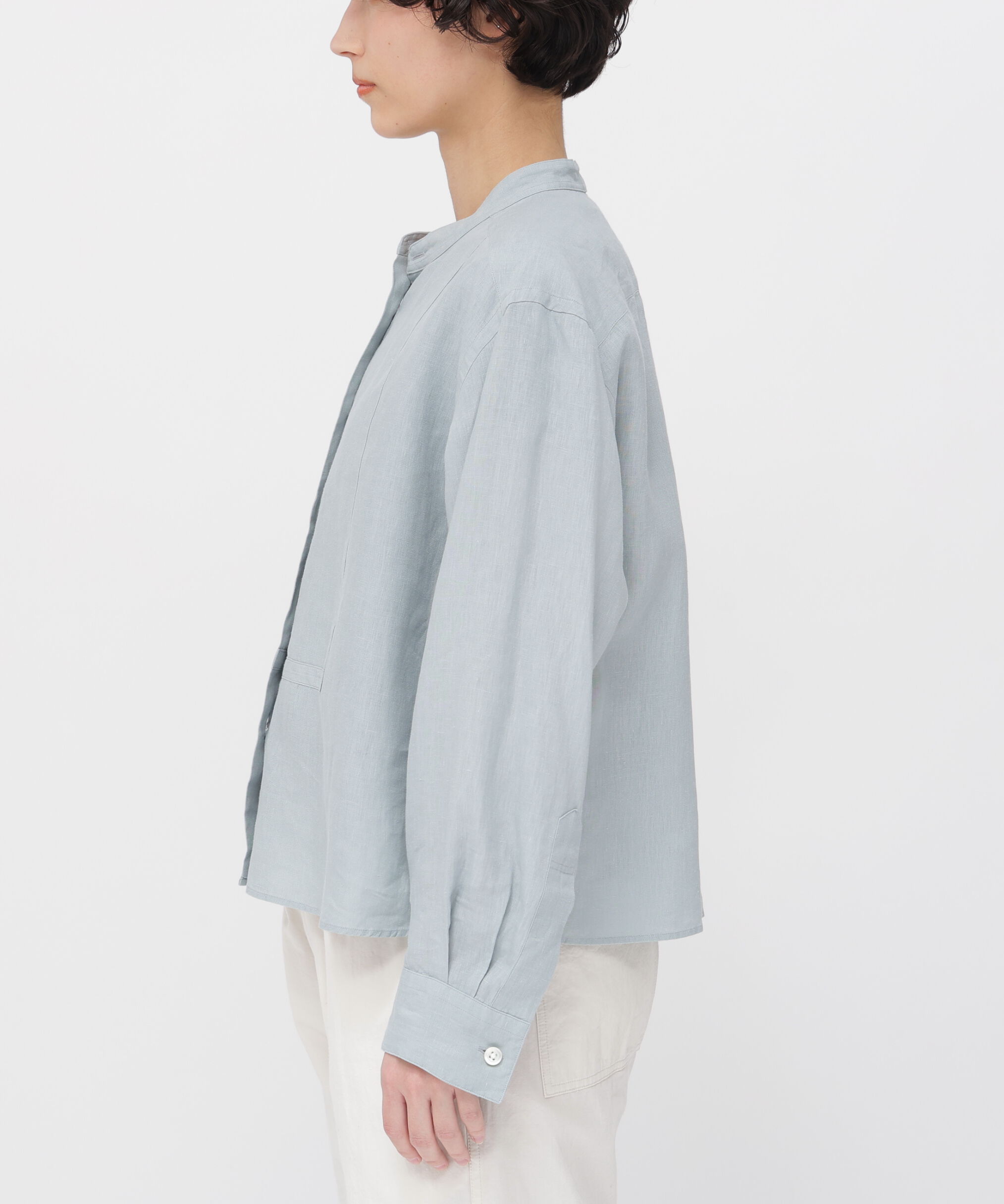  「SHIRTING LINEN SHIRT」|シャツ・ブラウス|