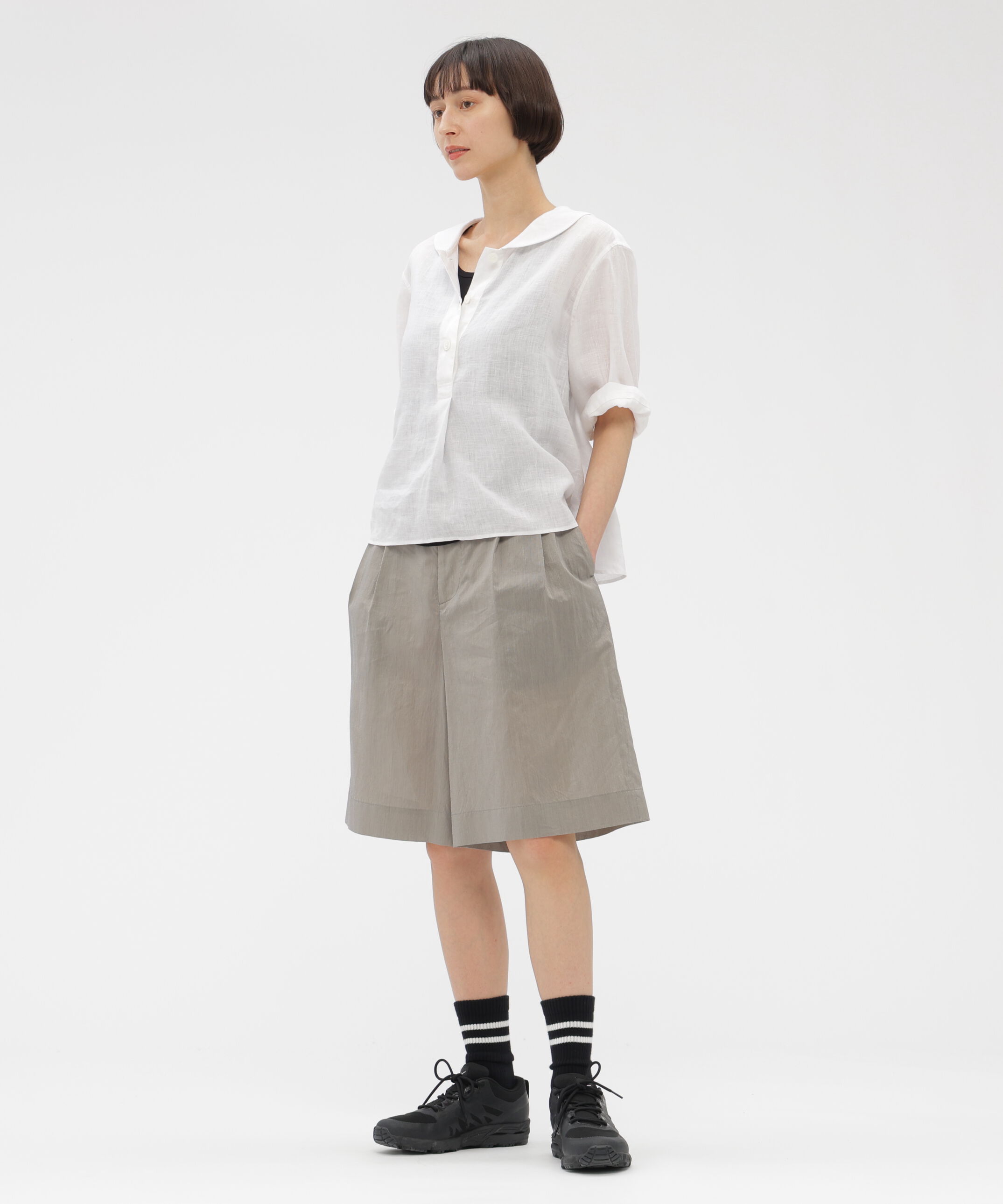  「LINEN VOILE SHIRT」|シャツ・ブラウス|