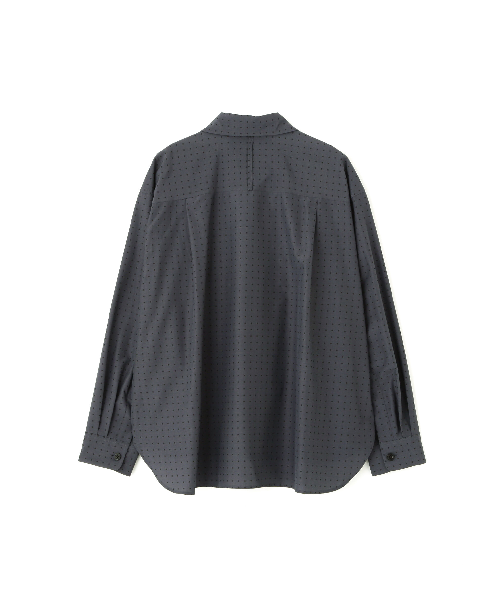  「SPOT PRINT COTTON SILK SHIRT」|シャツ・ブラウス|