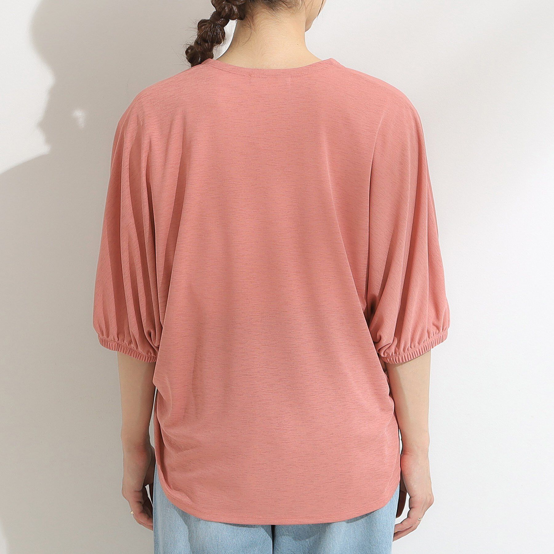 SHOO･LA･RUE「【UV/さらさらタッチ】女性らしさ漂う 5分袖ボレロカーディガン」|カーディガン|