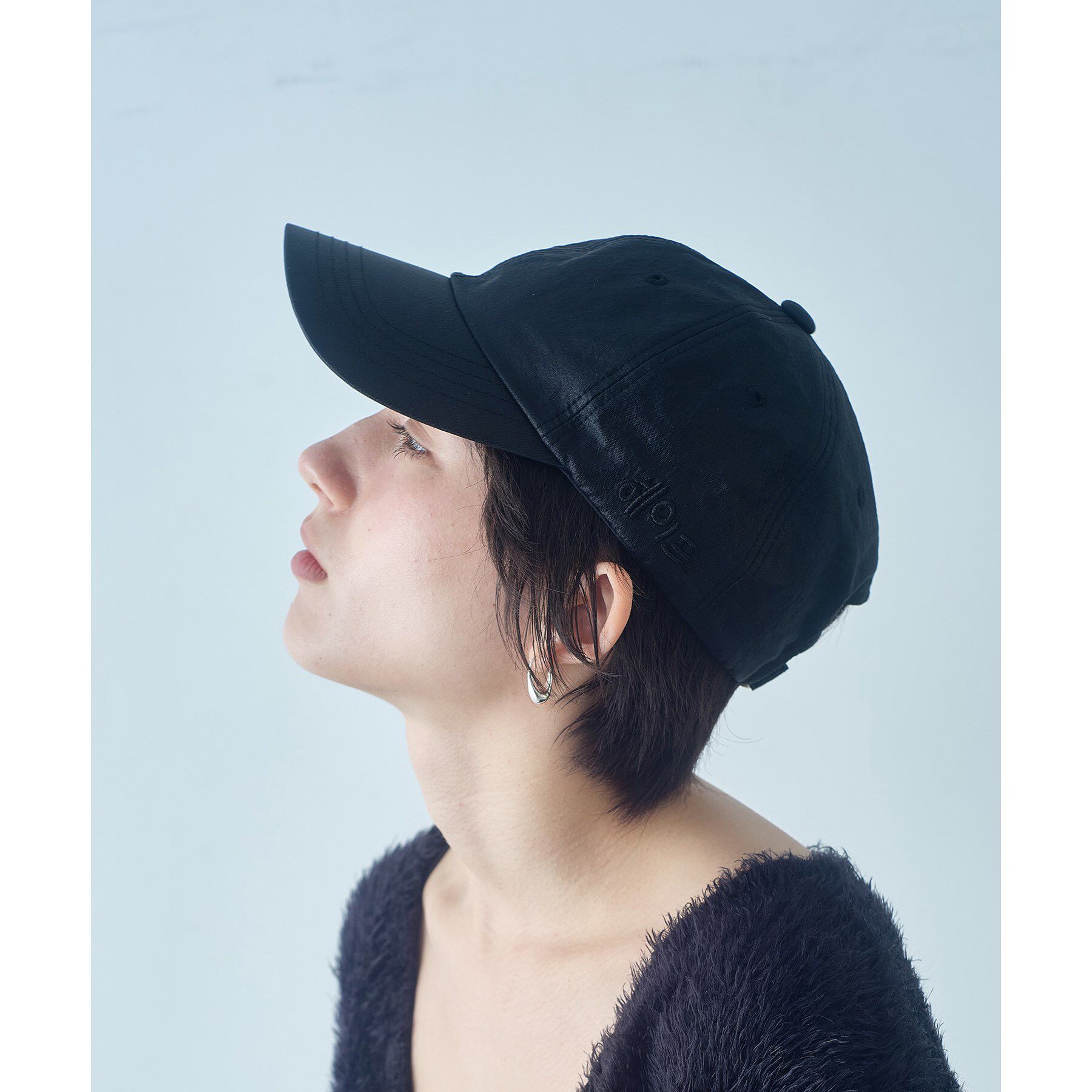 CODE A「heyep｜hangul logo nylon cap」|その他|ブラック(019)
