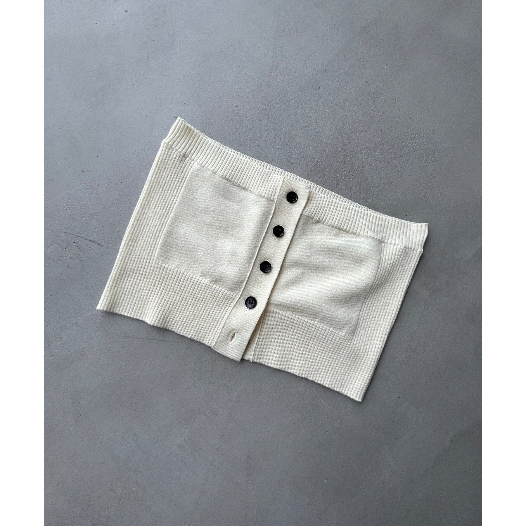 CODE A「modular button knit cardigan」|カーディガン|