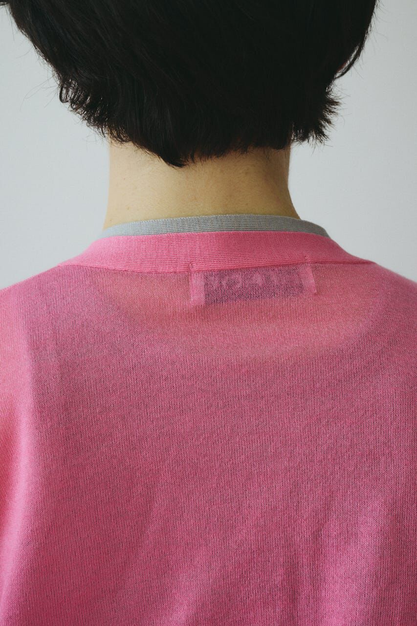 HeRIN.CYE「Double end cardigan」|カーディガン|