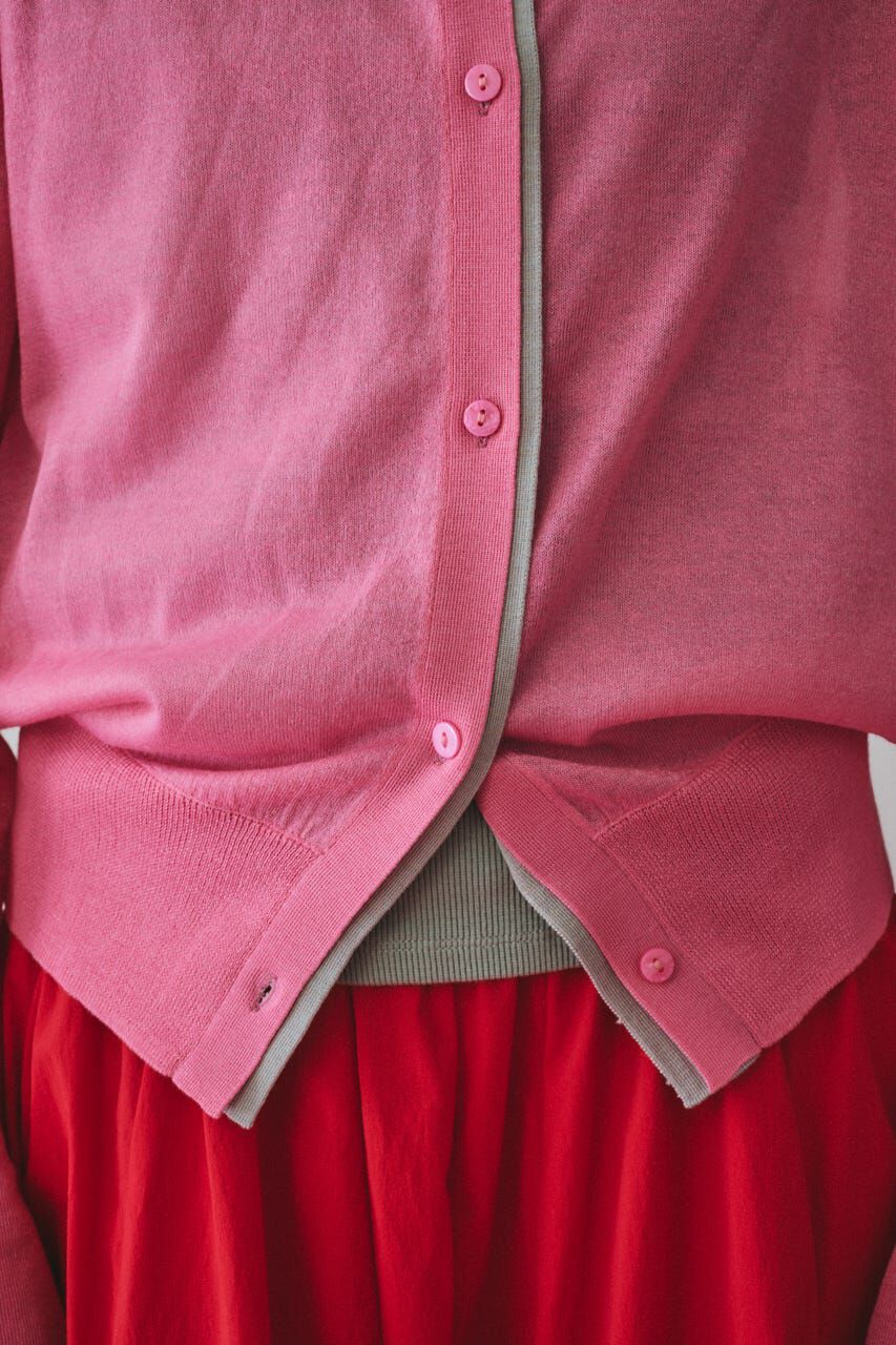 HeRIN.CYE「Double end cardigan」|カーディガン|