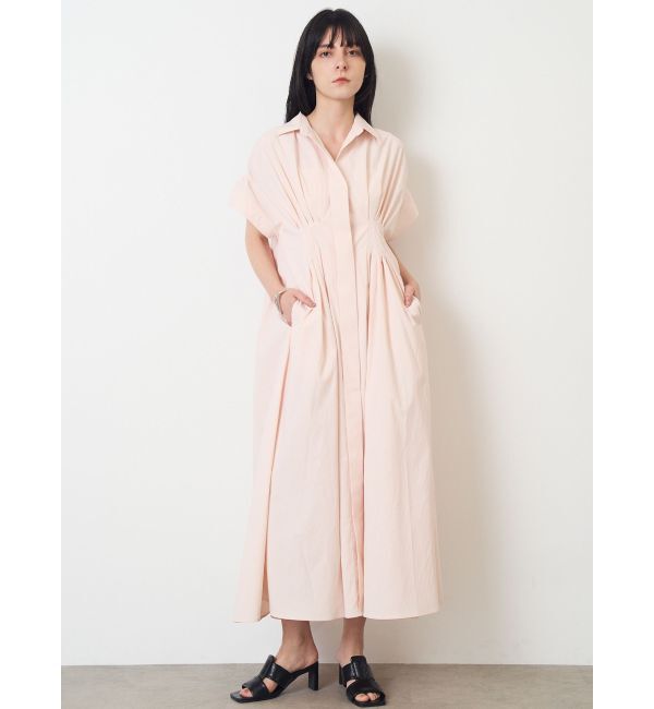 ELENDEEK「FRONT TUCKED OVER SH OP」|ワンピース|