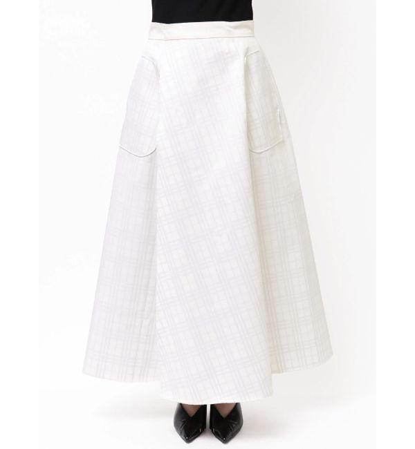 ELENDEEK「REVERSIBLE CHECK PLAIN SK」|スカート|