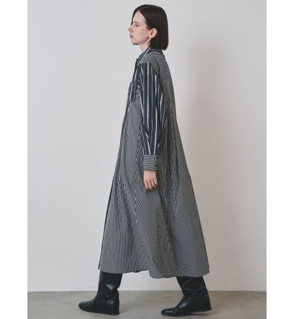 ELENDEEK「SILHOUETTE OVER SHIRT OP」|ワンピース|