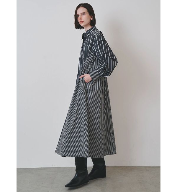 ELENDEEK「SILHOUETTE OVER SHIRT OP」|ワンピース|