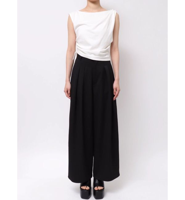MURUA「ドレープフレンチトップス」|Tシャツ・カットソー|