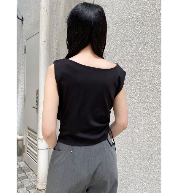 MURUA「ドレープフレンチトップス」|Tシャツ・カットソー|