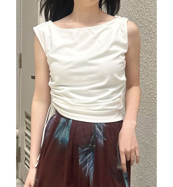 MURUA「ドレープフレンチトップス」|Tシャツ・カットソー|
