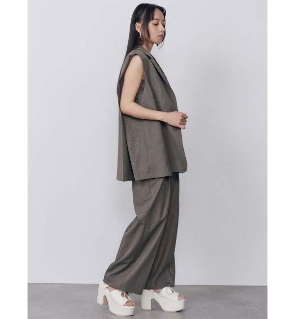 MURUA「タックワイドパンツ【セットアップ着用可】」|その他|