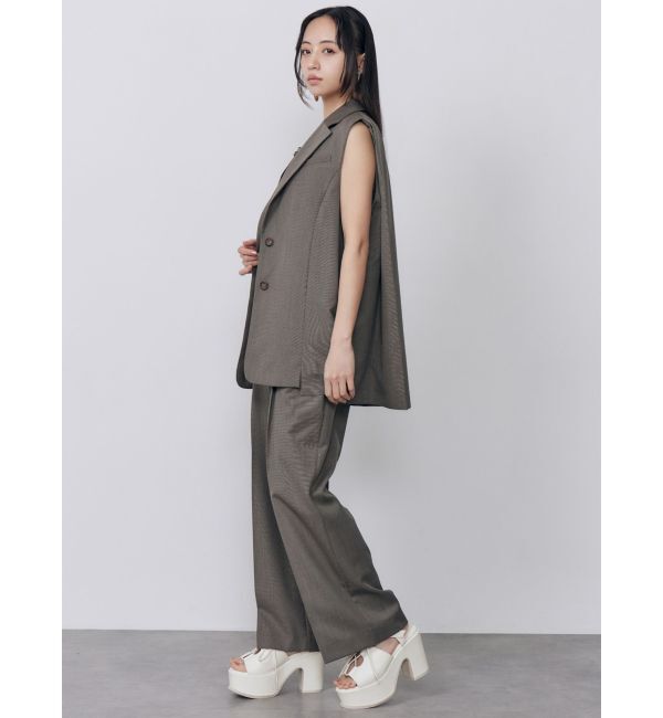 MURUA「タックワイドパンツ【セットアップ着用可】」|その他|