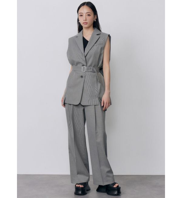 MURUA「タックワイドパンツ【セットアップ着用可】」|その他|