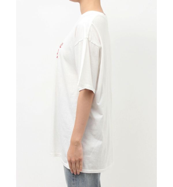 Ungrid「ミニスラブビッグシルエットロゴTee」|Tシャツ・カットソー|