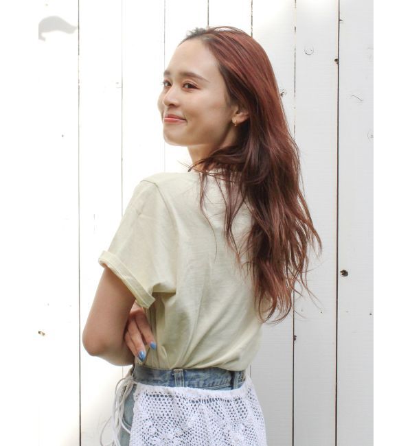 Ungrid「ヴィンテージカラーロゴTee」|Tシャツ・カットソー|