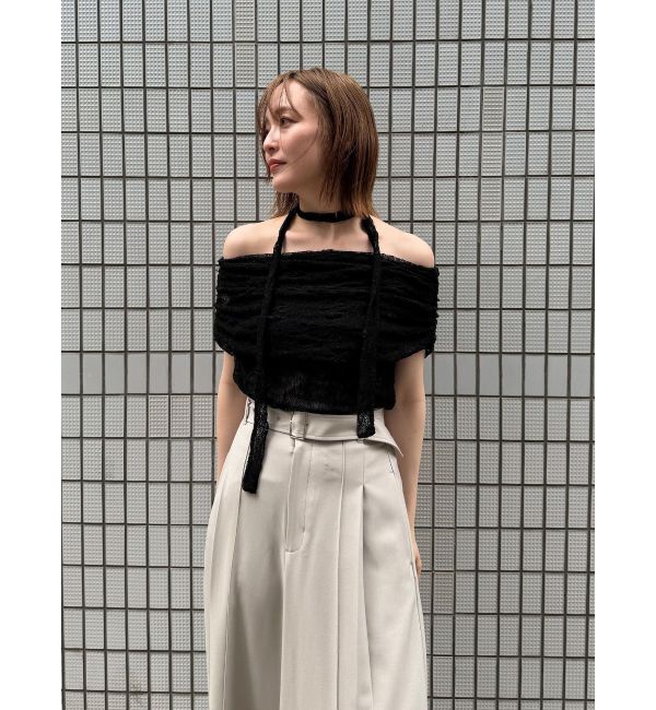 LAGUNAMOON「ベルト付きセミワイドパンツ」|その他|