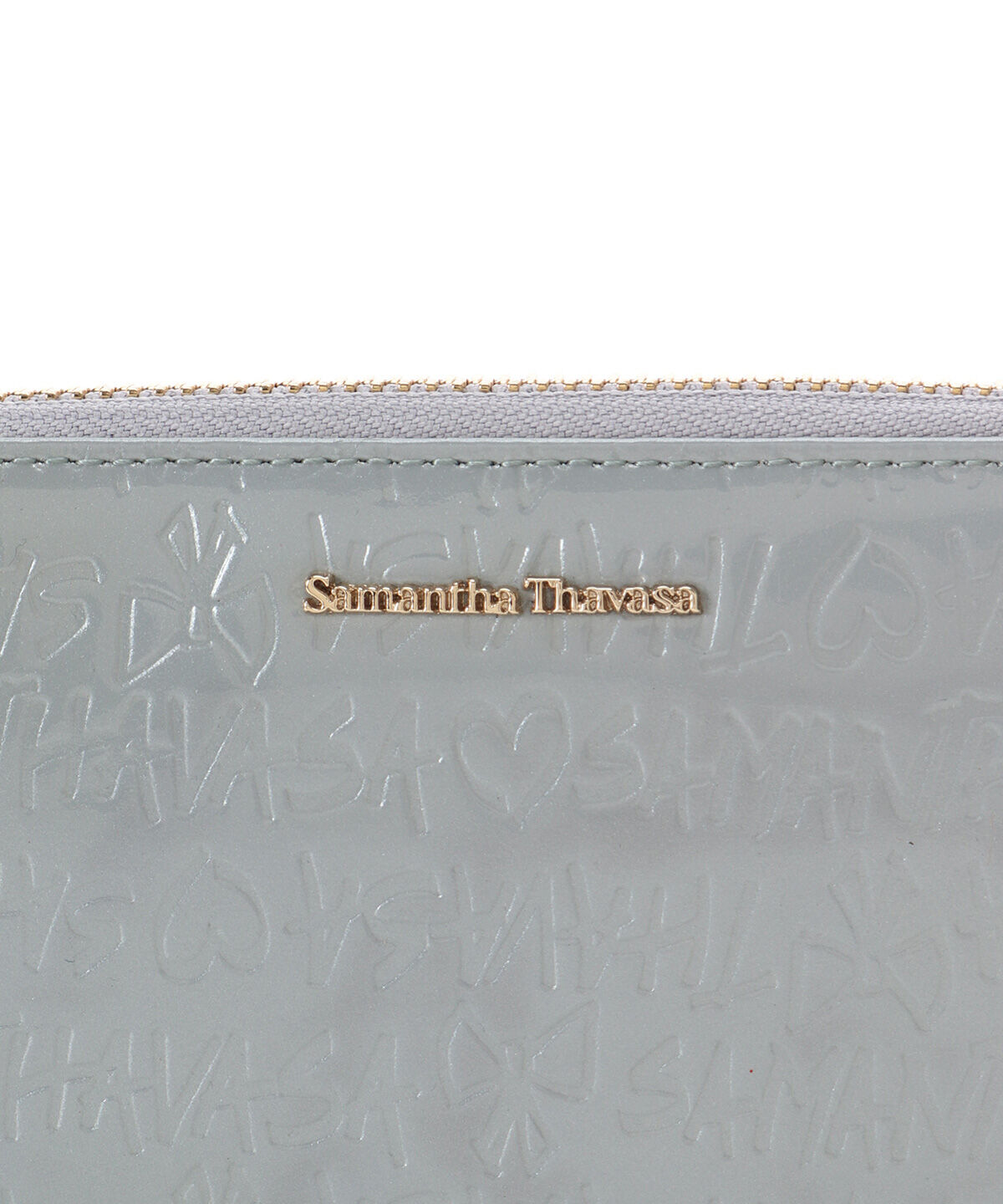 Samantha Thavasa「スクリッタ柄 エナメル長財布[Revival Collection]」|財布|