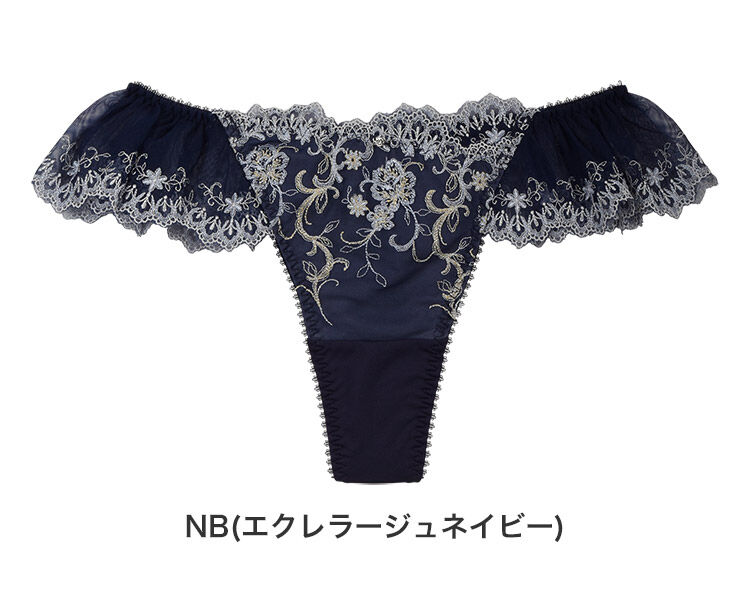 intesucre「アンテシュクレ intesucre なでしこブラ IBT377ペア Ｔバックショーツ M/L IST377」|インナー|NB